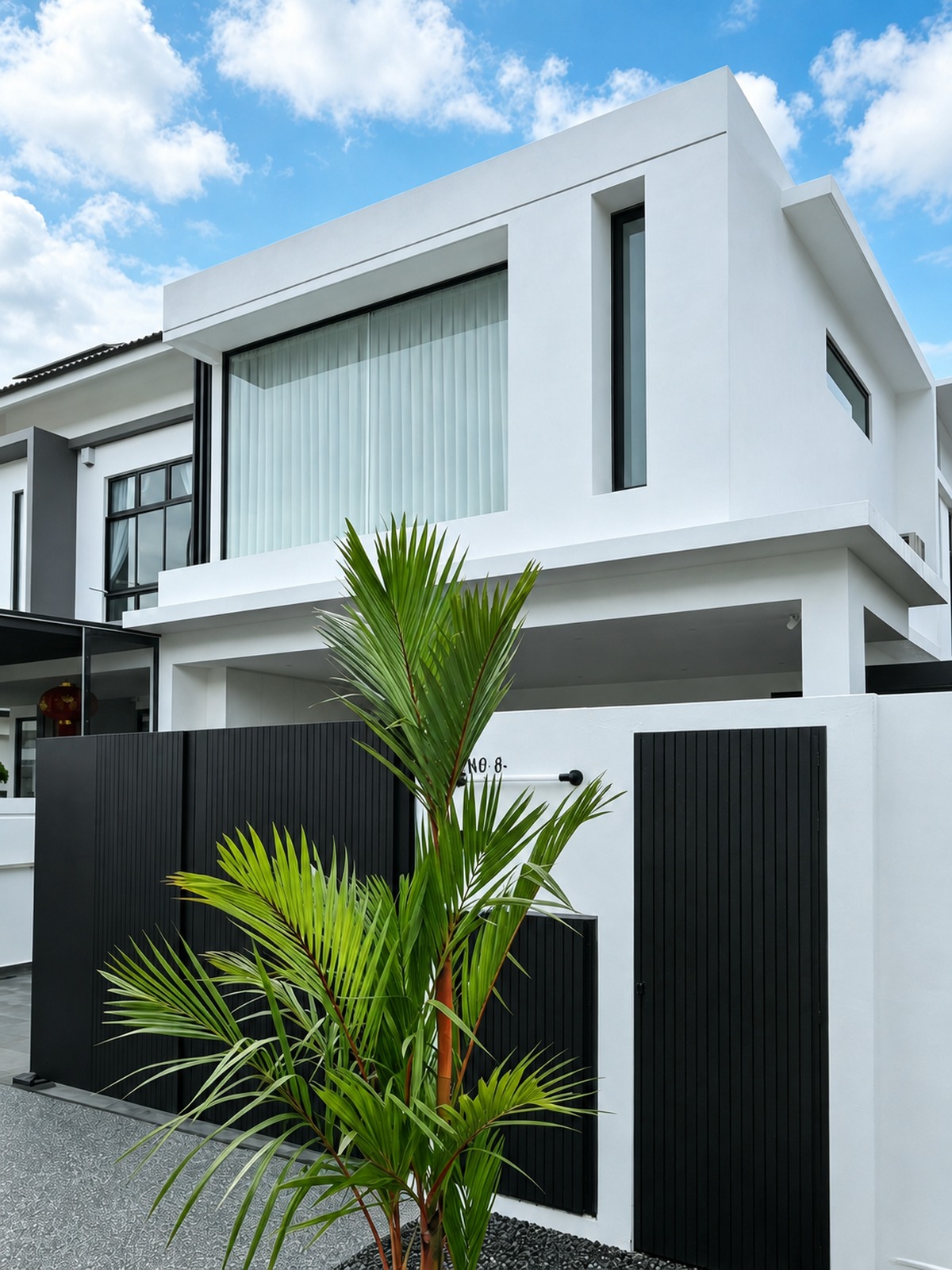Malaysia modern villa furniture sourcing brief for a contemporary two-storey residence