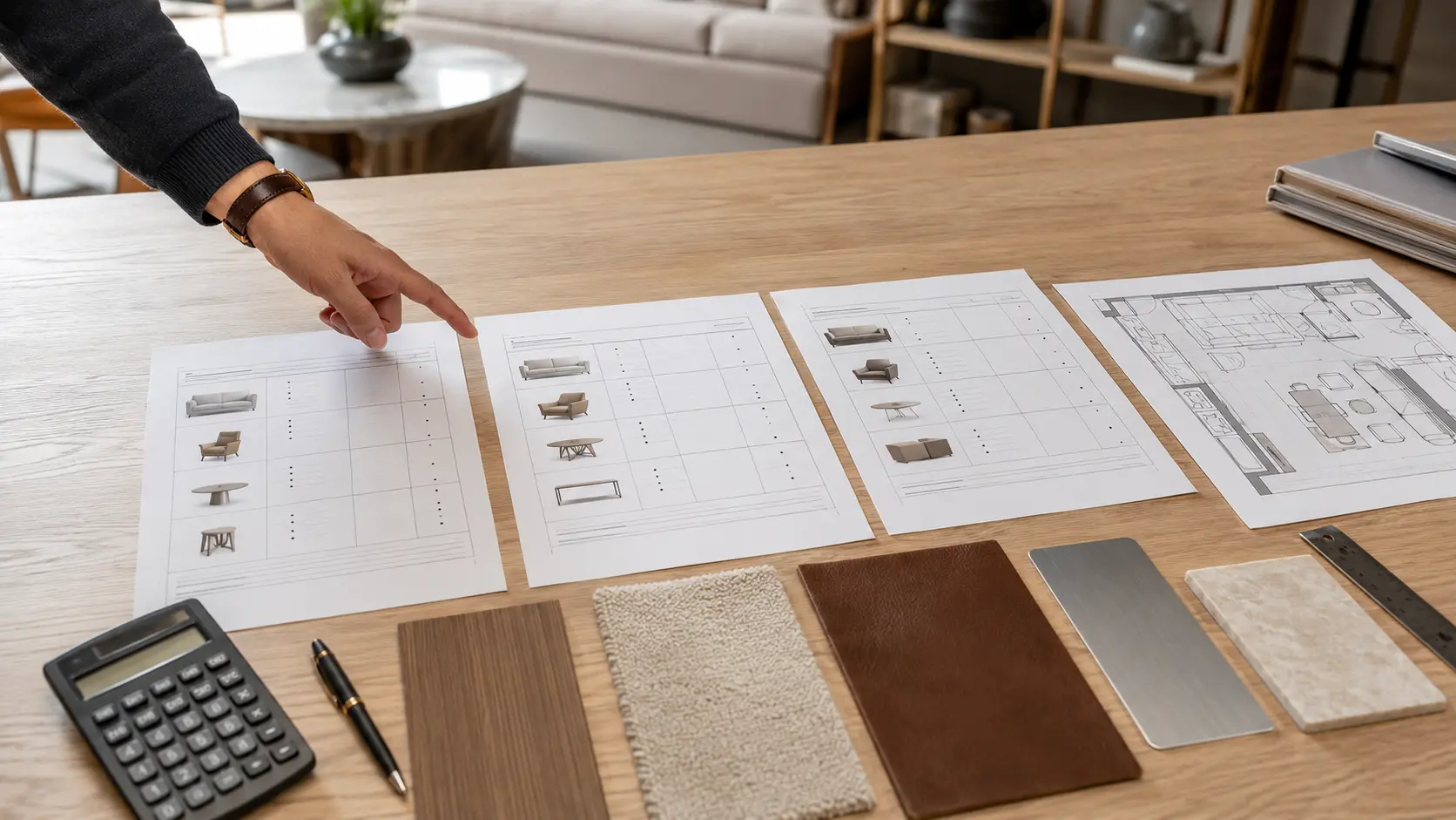 Compare furniture quotations from China using a supplier comparison checklist